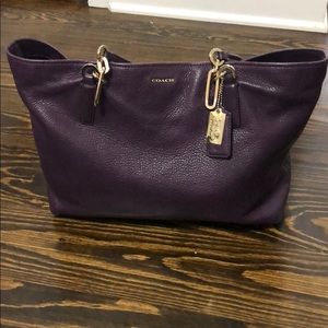 Coach Bag - East West Madison - Purple